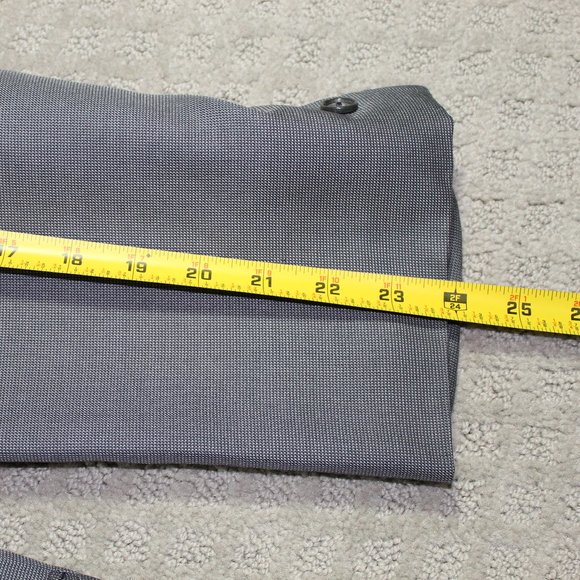 Jones New York Wool / Silk Blend Grey Patterned Jacket Sport Coat 46R - Picture 5 of 9